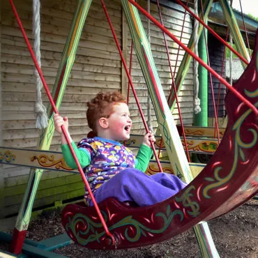 Dorset Heavy Horse Farm Park - Swings