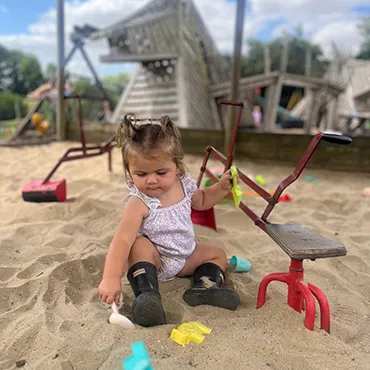 Dorset Heavy Horse Farm Park - Tyre Swings