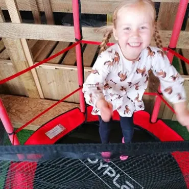 Dorset Heavy Horse Farm Park - Trampolines
