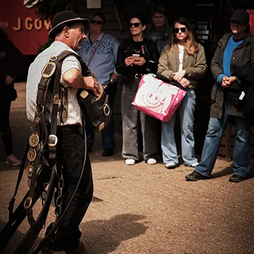 Dorset Heavy Horse Farm Park - Stable yard tour