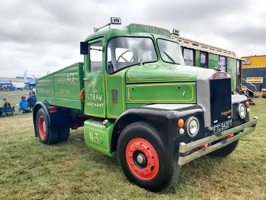 Dorset Heavy Horse Farm Park - J. Street and Sons, 1967 Scammell Highwayman