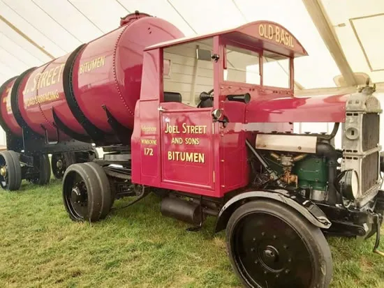 Dorset Heavy Horse Farm Park - Old Basil, 1929 Chain Driven Scammell