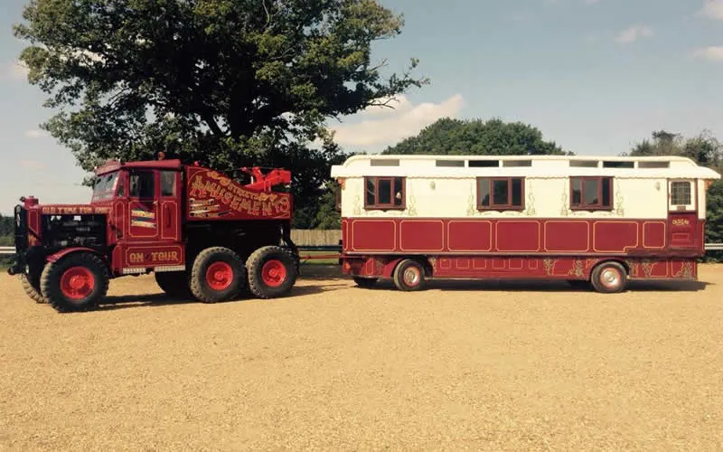 Dorset Heavy Horse Farm Park - 1927 Showman's Living Wagon