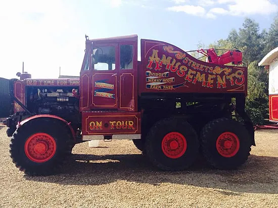 Dorset Heavy Horse Farm Park - Sir Winston, 1951 Scammell Explorer